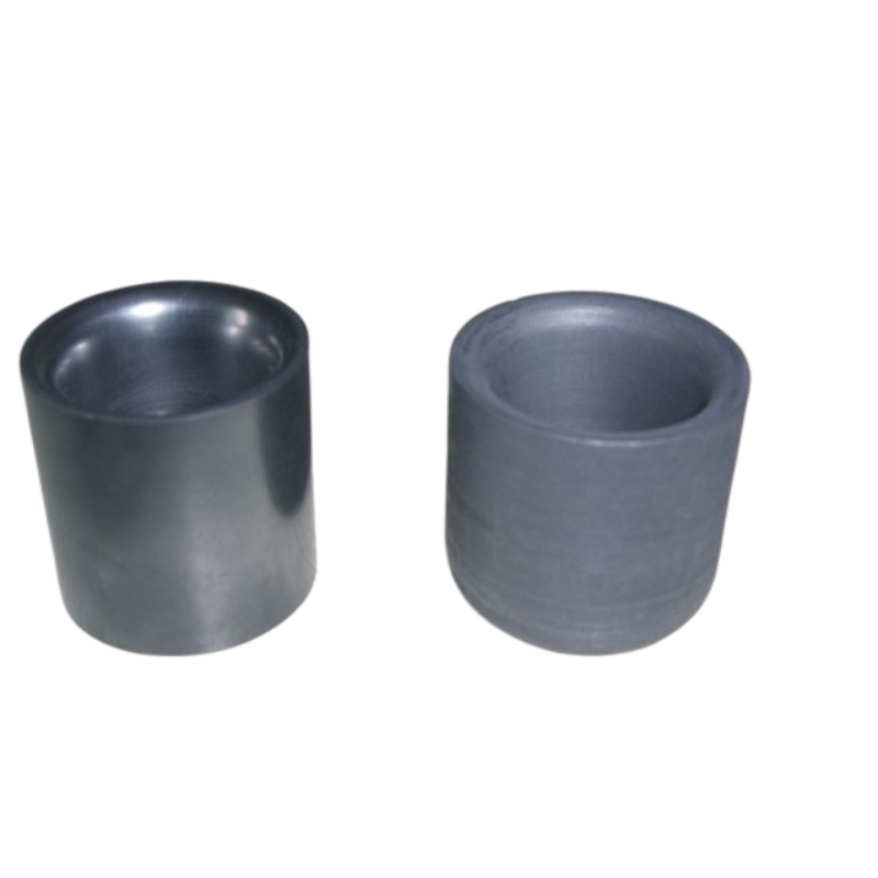 Graphite crucible for experimental analysis