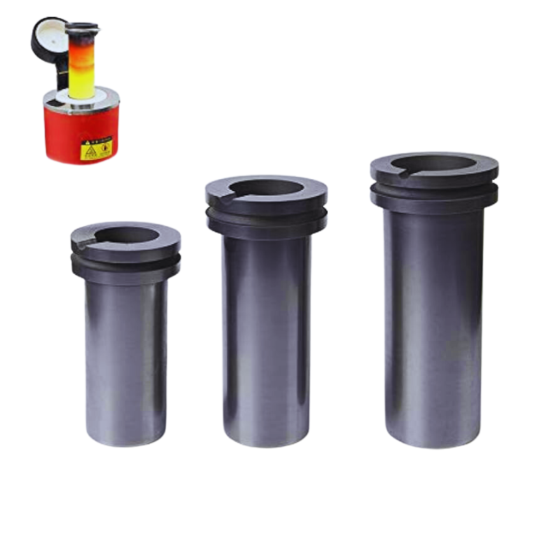 Graphite crucibles cleaning work